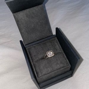 David Yurman Albion Ring with Diamonds 7mmGemstone
